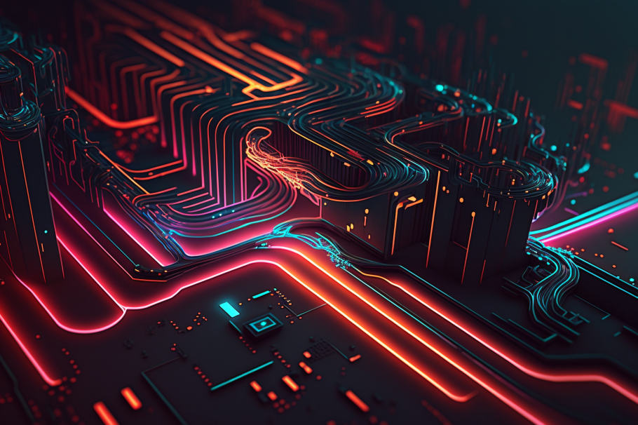 connectoren van een chip